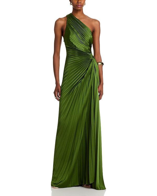 エーエルシー レディース トップス ワンピース プリーツ ALC Lara Pleated One Shoulder Gown Ivy