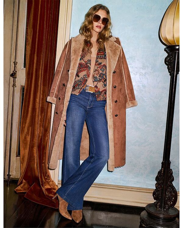 ラジャンス レディース ボトムス デニムパンツ ワイドレッグ ジーンズ LAGENCE Scottie High Rise Wide Leg Jeans in Marvista Marvista