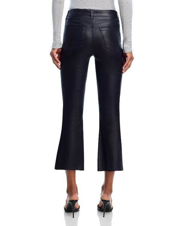 ラジャンス レディース ボトムス デニムパンツ コート ジーンズ LAGENCE Kendra High Rise Crop Flare Jeans in Metro Coated Metro Coated