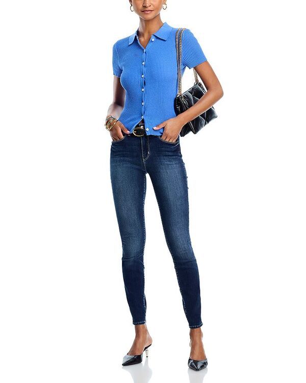 ラジャンス レディース ボトムス デニムパンツ ジーンズ LAGENCE Marguerite High Rise Skinny Jeans in Columbia Columbia ラジャンス レディース ボトムス デニムパンツ ジーンズ LAGENCE Marguerite High Rise Skinny Jeans in Columbia Columbia