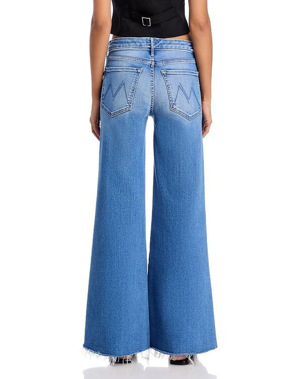 マザー レディース ボトムス デニムパンツ ワイドレッグ ジーンズ MOTHER The Roller High Rise Wide Leg Jeans in Riding the Cliffside Fan Favorite マザー レディース ボトムス デニムパンツ ワイドレッグ ジーンズ MOTHER The Roller High Rise Wide Leg Jeans in Riding the Cliffside Fan Favorite