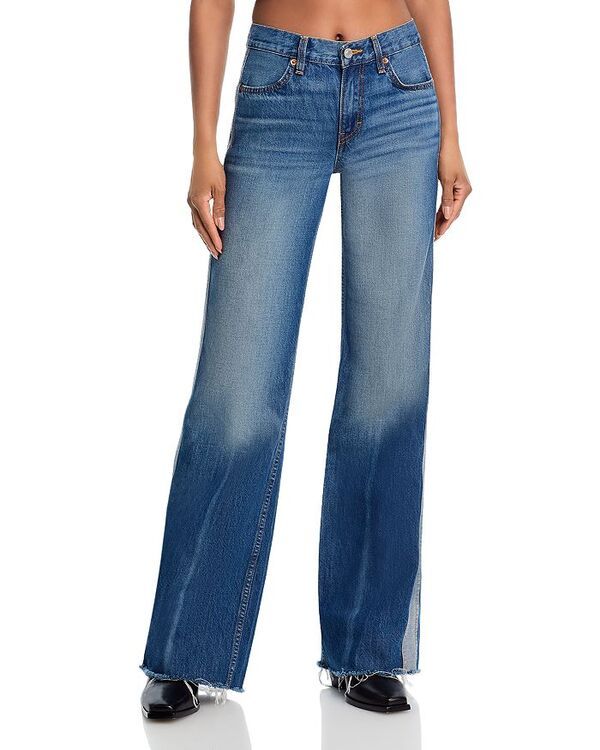 リダン レディース ボトムス デニムパンツ ジーンズ REDONE Mid Rise Track Californian Jeans in Viper Viper Blue ブルー 35,620円