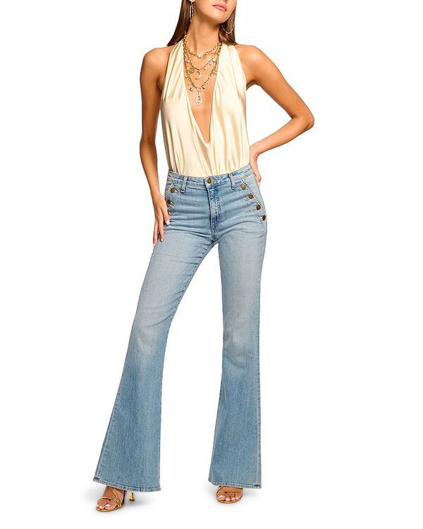レイミー ブルック レディース ボトムス デニムパンツ ジーンズ Ramy Brook Helena Flare Jeans in Light Wash Light Wash