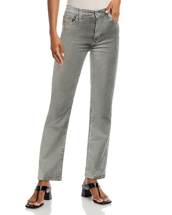 フレーム レディース ボトムス デニムパンツ ベルベット ジーンズ FRAME Le Sleek Straight Jeans in Oyster Velvet Oyster Velvet