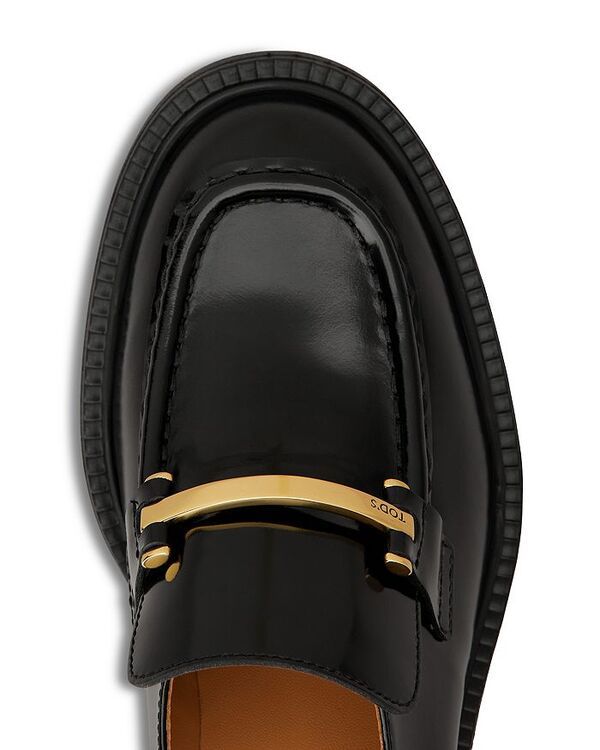トッズ レディース シューズ スリッポン・ローファー ローファー Tods Womens Loafer Pumps Black ブラック