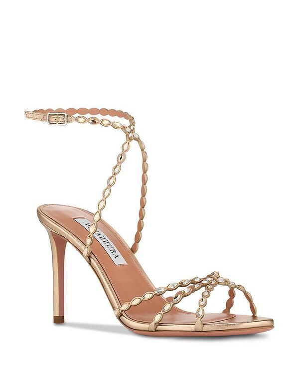 アクアズーラ レディース シューズ サンダル Aquazzura Womens Love Struck Sandals Light Copper