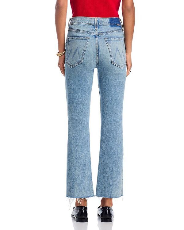 マザー レディース ボトムス デニムパンツ ジーンズ MOTHER The Tripper Flood Fray Jeans in Left In The Dust Left in the Dust