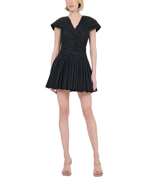 シムカイ レディース トップス ワンピース ミニワンピース ミニ ノースリーブ SIMKHAI Avarie Sleeveless Mini Dress Black ブラック