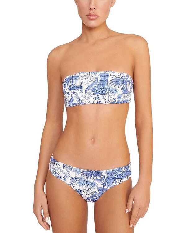 スタウド レディース 水着 ボトムスのみ STAUD Corsage Bikini Bottom Blue Toile ブルー