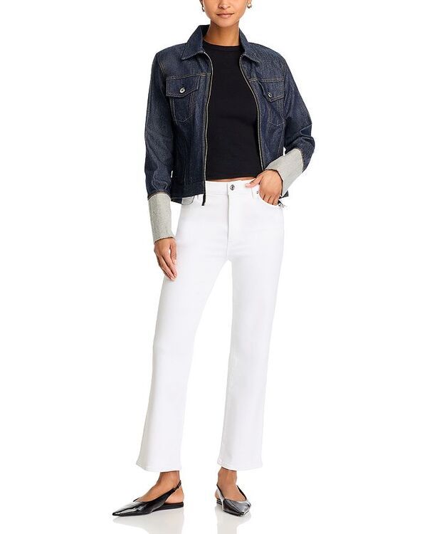 フレーム レディース ボトムス デニムパンツ ジーンズ FRAME Le Sleek High Rise Straight Jeans White ホワイト フレーム レディース ボトムス デニムパンツ ジーンズ FRAME Le Sleek High Rise Straight Jeans White ホワイト