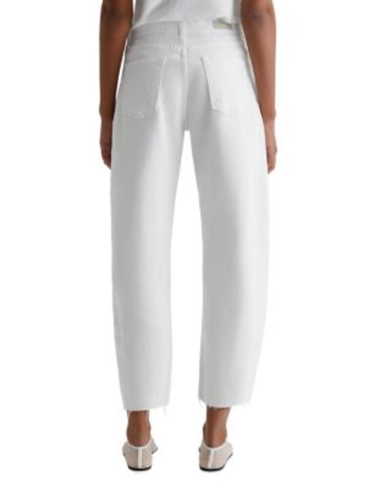 エージー レディース ボトムス デニムパンツ ジーンズ AG Hattie Crop High Rise Barreleg Jeans in Gallery White ホワイト エージー レディース ボトムス デニムパンツ ジーンズ AG Hattie Crop High Rise Barreleg Jeans in Gallery White ホワイト