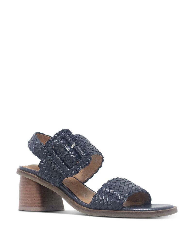 ケネスコール レディース シューズ サンダル Gentle Souls by Kenneth Cole Womens Madylyn Buckled Sandals Navy Leather ネイビー