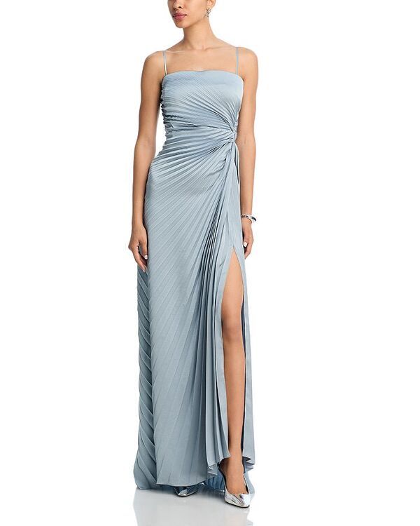 エーエルシー レディース トップス ワンピース プリーツ ALC Layla Pleated Gown Steel Blue ブルー