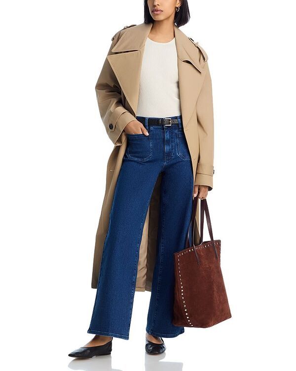 フレーム レディース ボトムス デニムパンツ ジーンズ FRAME Le Slim Palazzo Modernist Pocket Jeans in Loner Loner