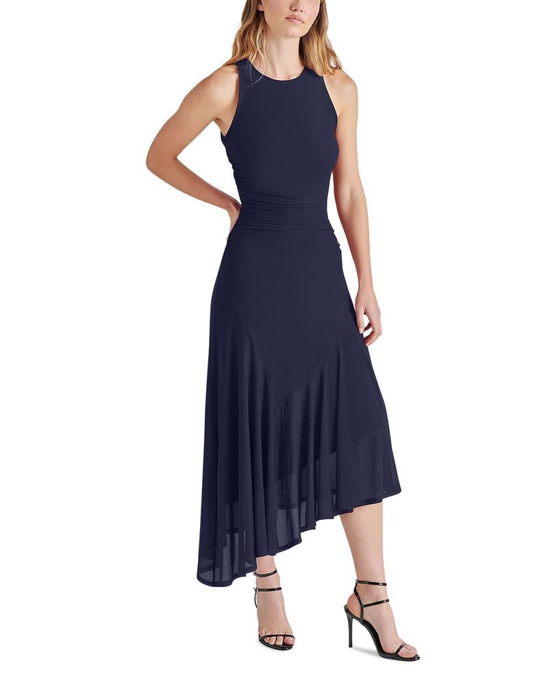 スティーブ マデン レディース トップス ワンピース アシンメトリー STEVE MADDEN Laney Asymmetric Hem Dress Marine