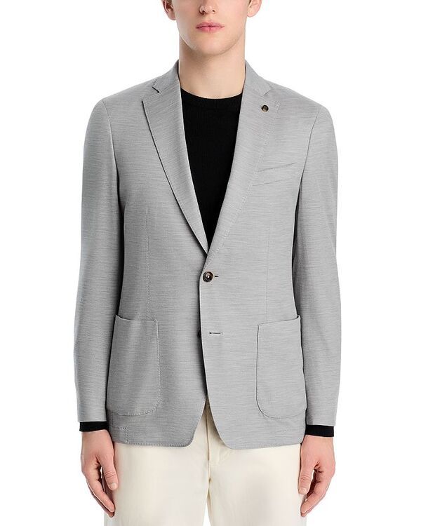 ピーター・ミラー メンズ アウター ジャケット・ブルゾン レギュラーフィット ウール ジャケット Peter Millar Claremont Regular Fit Plaid Soft Wool Jacket Gale Grey グレー