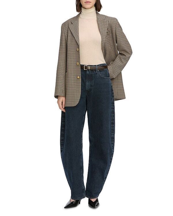 フレーム レディース ボトムス デニムパンツ ジーンズ FRAME The Bubble High Rise Barrel Leg Jeans in Dorado Dorado