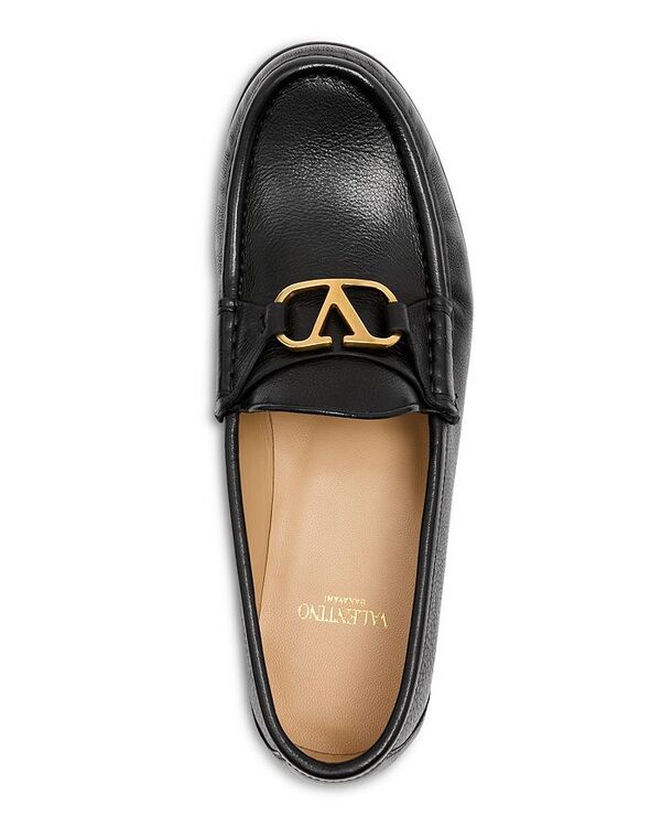 ヴァレンティノ レディース シューズ スリッポン・ローファー ローファー ロゴ Valentino Garavani Womens VLogo Loafers Black ブラック ヴァレンティノ レディース シューズ スリッポン・ローファー ローファー ロゴ Valentino Garavani Womens VLogo Loafers Black ブラック