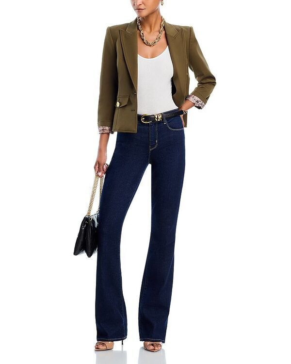ラジャンス レディース ボトムス デニムパンツ ジーンズ LAGENCE Selma Mid Rise Flare Jeans in Maverick Koval ラジャンス レディース ボトムス デニムパンツ ジーンズ LAGENCE Selma Mid Rise Flare Jeans in Maverick Koval
