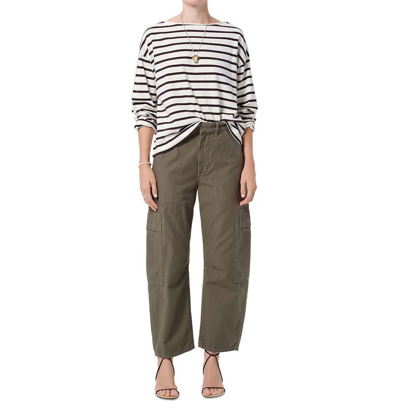 シチズンズ オブ ヒューマニティ レディース ボトムス カジュアルパンツ カーゴパンツ コットン Citizens of Humanity Marcelle Cotton Low Slung Cargo Pants Dogwood