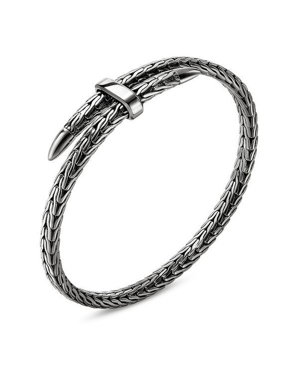ジョン・ハーディー レディース アクセサリー ブレスレット・バングル・アンクレット JOHN HARDY Black Rhodium Plated Sterling Silver Spear Flex Bracelet Silver シルバー ジョン・ハーディー レディース アクセサリー ブレスレット・バングル・アンクレット JOHN HARDY Black Rhodium Plated Sterling Silver Spear Flex Bracelet Silver シルバー