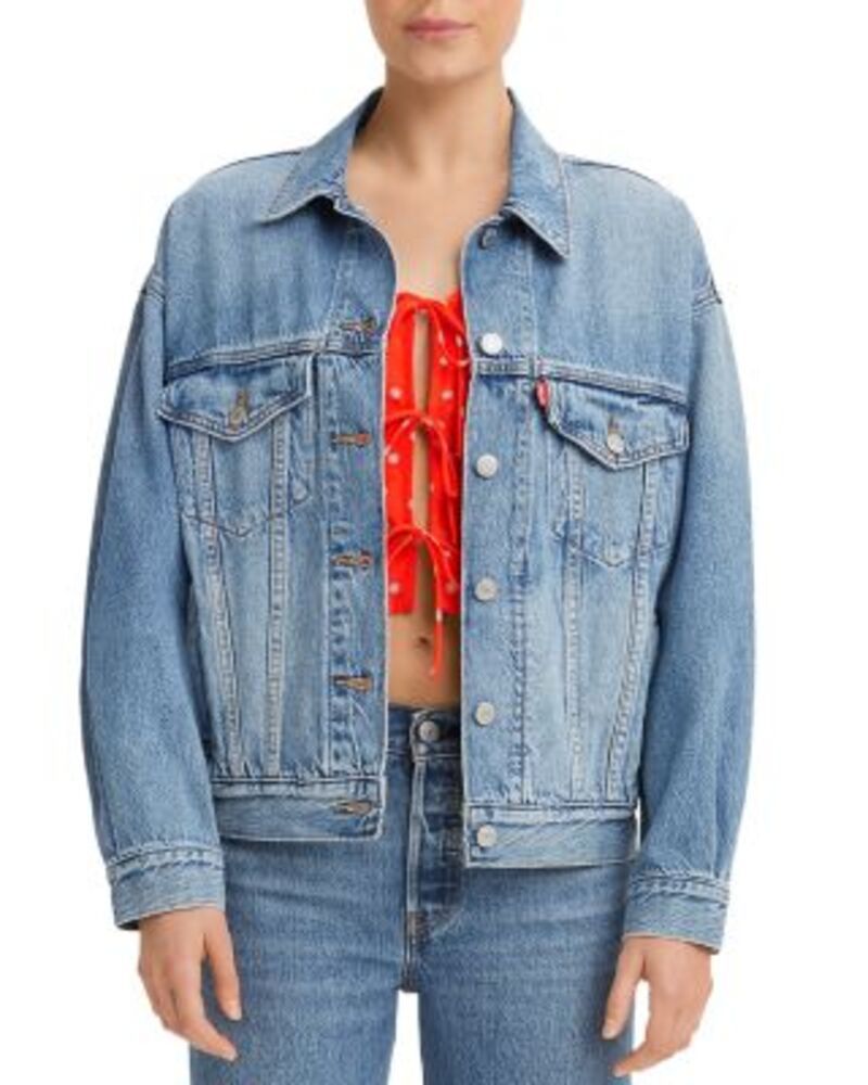 リーバイス レディース アウター ジャケット・ブルゾン デニム Levis 90s Trucker Denim Jacket Soft As Butter デニム