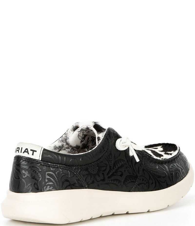 アリアト レディース ボトムス カジュアルパンツ プリント スニーカー Ariat Womens Hilo Cow Print Hair Calf Apron Toe Slip On Sneakers BlackBlackWhite ホワイト アリアト レディース ボトムス カジュアルパンツ プリント スニーカー Ariat Womens Hilo Cow Print Hair Calf Apron Toe Slip On Sneakers BlackBlackWhite ホワイト