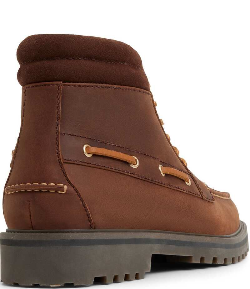 アルド メンズ シューズ ブーツ・レインブーツ レース レザー ALDO Mens Farrell Leather Lace Up Boots Medium Brown ブラウン