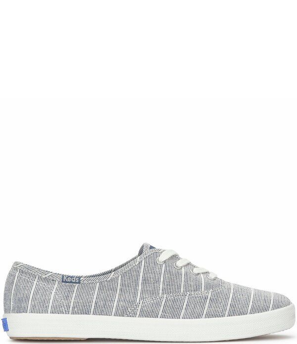 ケッズ レディース ボトムス カジュアルパンツ スニーカー レース Keds Womens Champion Canvastripe Lace Up Sneakers Vintage Indigo インディゴ