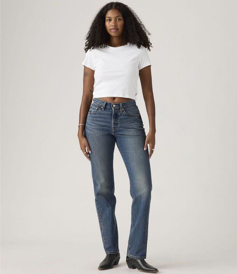 リーバイス レディース ボトムス デニムパンツ ストレート デニム ジーンズ LevisR 501 Curve Straight Leg Denim Jeans Solargenic Curve デニム リーバイス レディース ボトムス デニムパンツ ストレート デニム ジーンズ LevisR 501 Curve Straight Leg Denim Jeans Solargenic Curve デニム