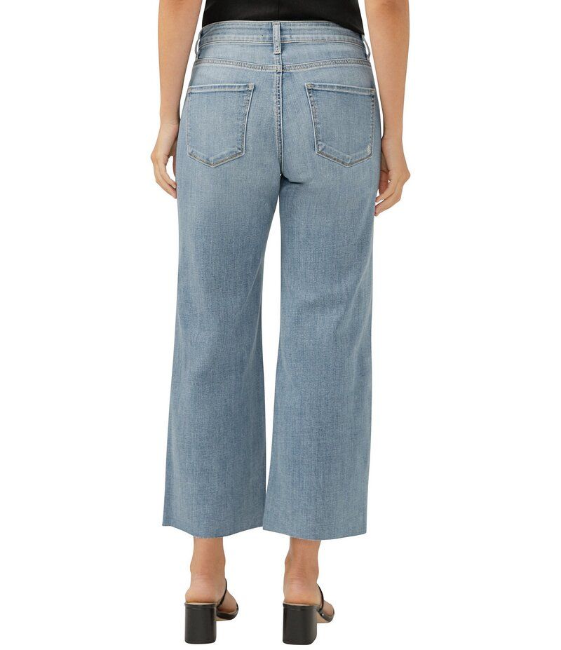 シルバー ジーンズ レディース ボトムス デニムパンツ ワイドレッグ Silver Jeans Co Suki Mid Rise Curvy Fit Wide Leg Jeans Indigo インディゴ シルバー ジーンズ レディース ボトムス デニムパンツ ワイドレッグ Silver Jeans Co Suki Mid Rise Curvy Fit Wide Leg Jeans Indigo インディゴ