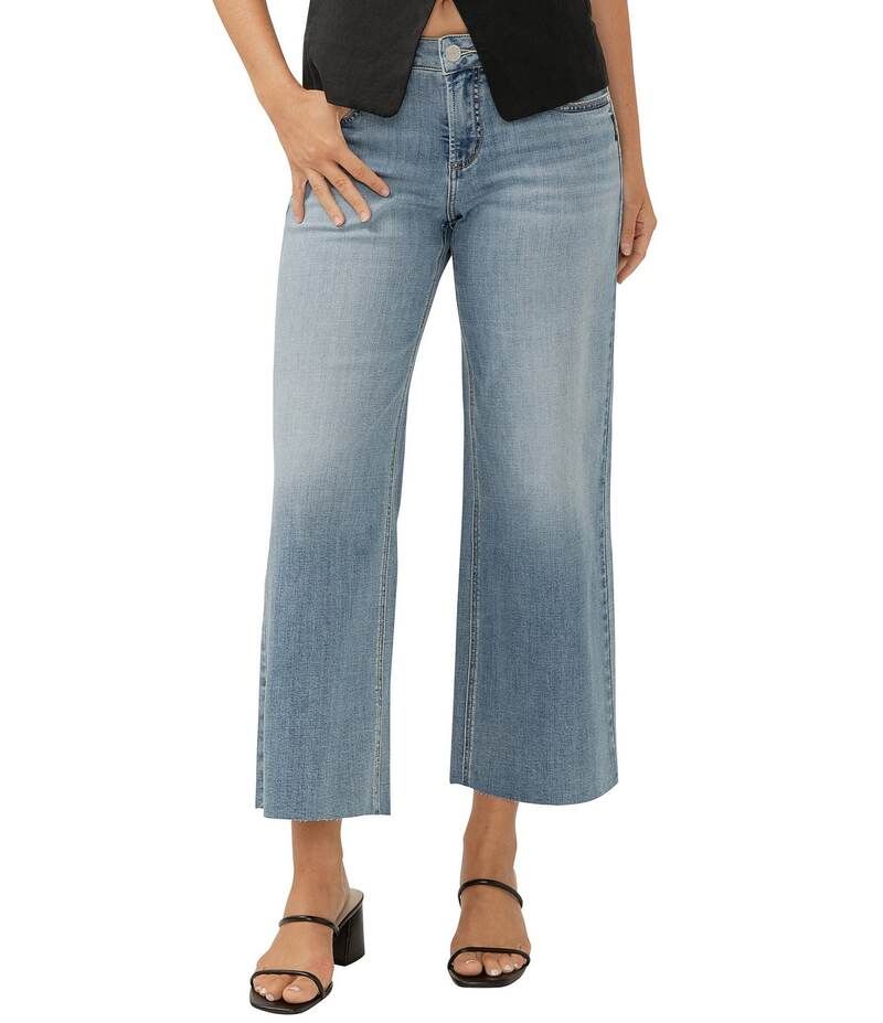 シルバー ジーンズ レディース ボトムス デニムパンツ ワイドレッグ Silver Jeans Co Suki Mid Rise Curvy Fit Wide Leg Jeans Indigo インディゴ シルバー ジーンズ レディース ボトムス デニムパンツ ワイドレッグ Silver Jeans Co Suki Mid Rise Curvy Fit Wide Leg Jeans Indigo インディゴ