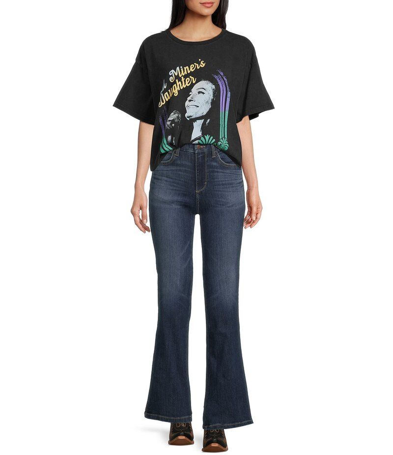 ラングラー レディース ボトムス デニムパンツ ブーツカット ブーツ ジーンズ WranglerR Bespoke High Rise Bootcut Jeans Lacey ラングラー レディース ボトムス デニムパンツ ブーツカット ブーツ ジーンズ WranglerR Bespoke High Rise Bootcut Jeans Lacey