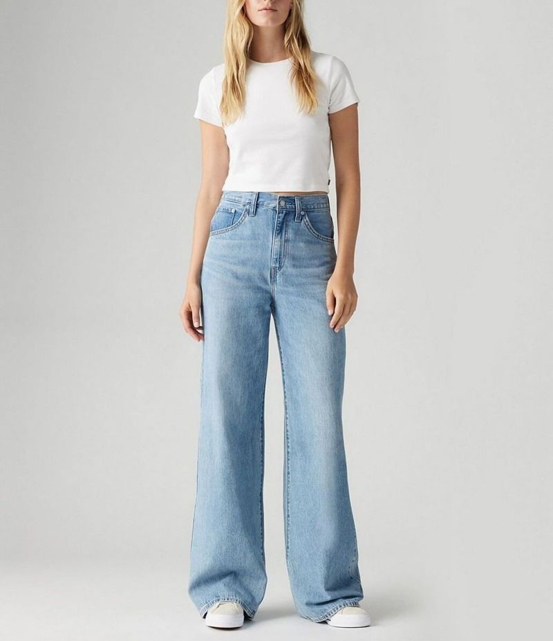 リーバイス レディース ボトムス デニムパンツ ジーンズ LevisR High Rise Cinch Baggy Jeans Invested Indigo インディゴ リーバイス レディース ボトムス デニムパンツ ジーンズ LevisR High Rise Cinch Baggy Jeans Invested Indigo インディゴ