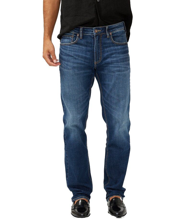 シルバー ジーンズ メンズ ボトムス デニムパンツ ストレート Silver Jeans Co Grayson Straight Leg Jeans Indigo インディゴ