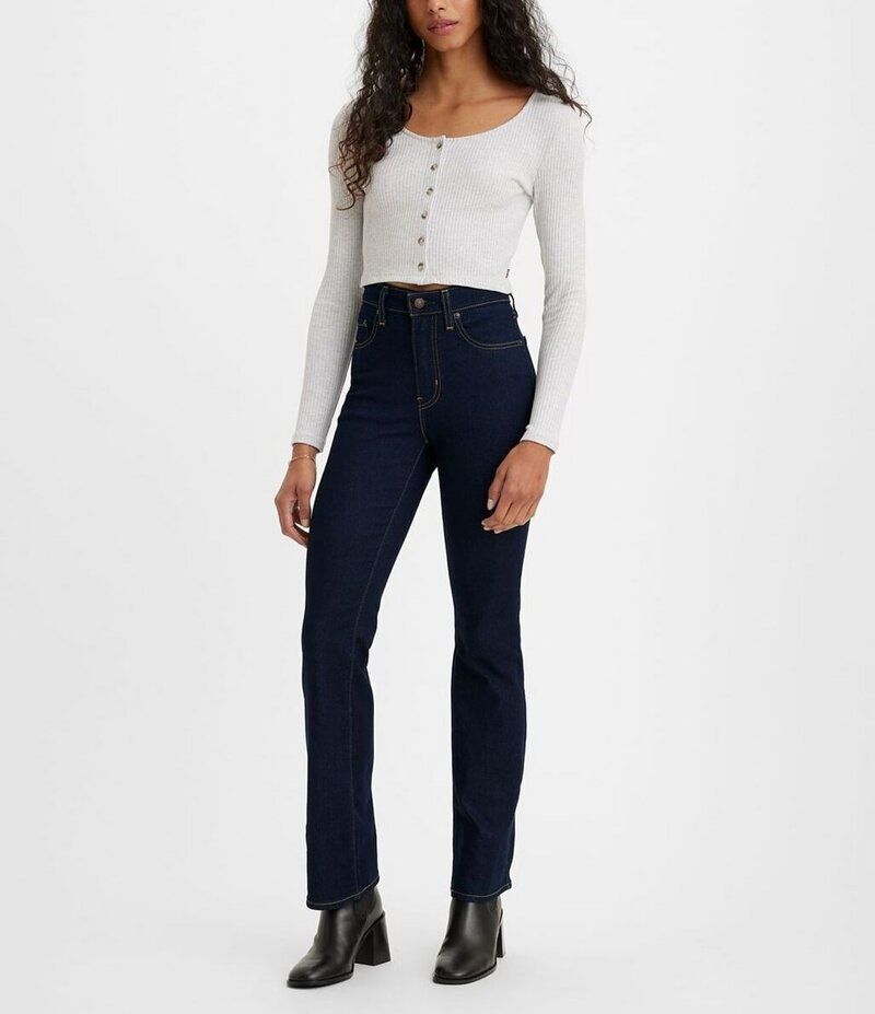 リーバイス レディース ボトムス デニムパンツ ブーツカット ブーツ ジーンズ LevisR 725 High Rise Bootcut Jeans Cast Shadows