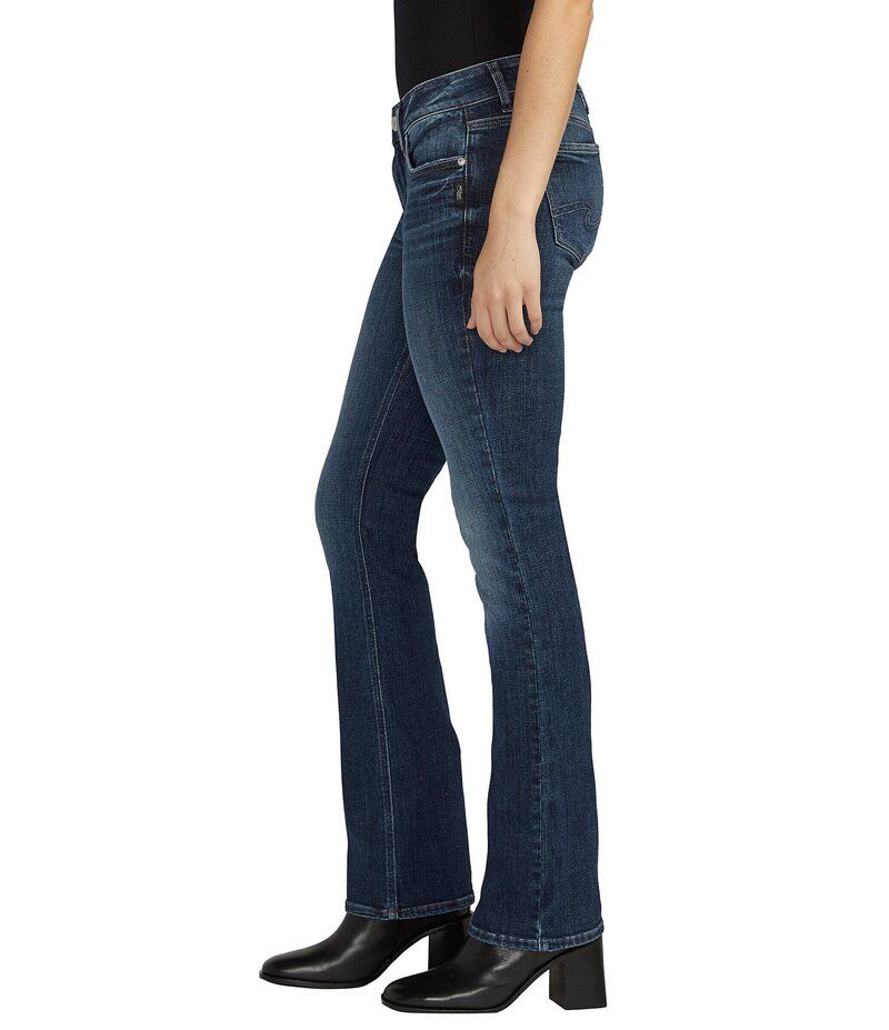 シルバー ジーンズ レディース ボトムス デニムパンツ ブーツカット ブーツ Silver Jeans Co Elyse Dark Wash Mid Rise Slim Bootcut Jeans Indigo インディゴ シルバー ジーンズ レディース ボトムス デニムパンツ ブーツカット ブーツ Silver Jeans Co Elyse Dark Wash Mid Rise Slim Bootcut Jeans Indigo インディゴ