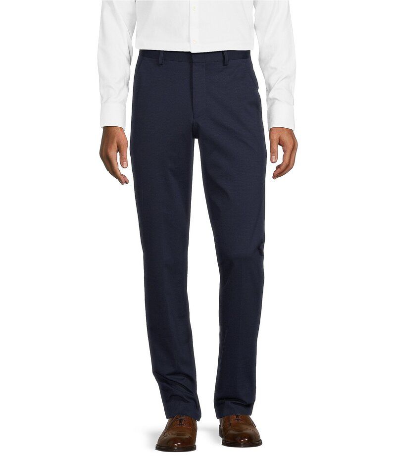 ムラノ メンズ ボトムス カジュアルパンツ パンツ ニット Murano Wardrobe Essentials Alex SlimFit Knit FlatFront Suit Separates Dress Pants New Navy ネイビー