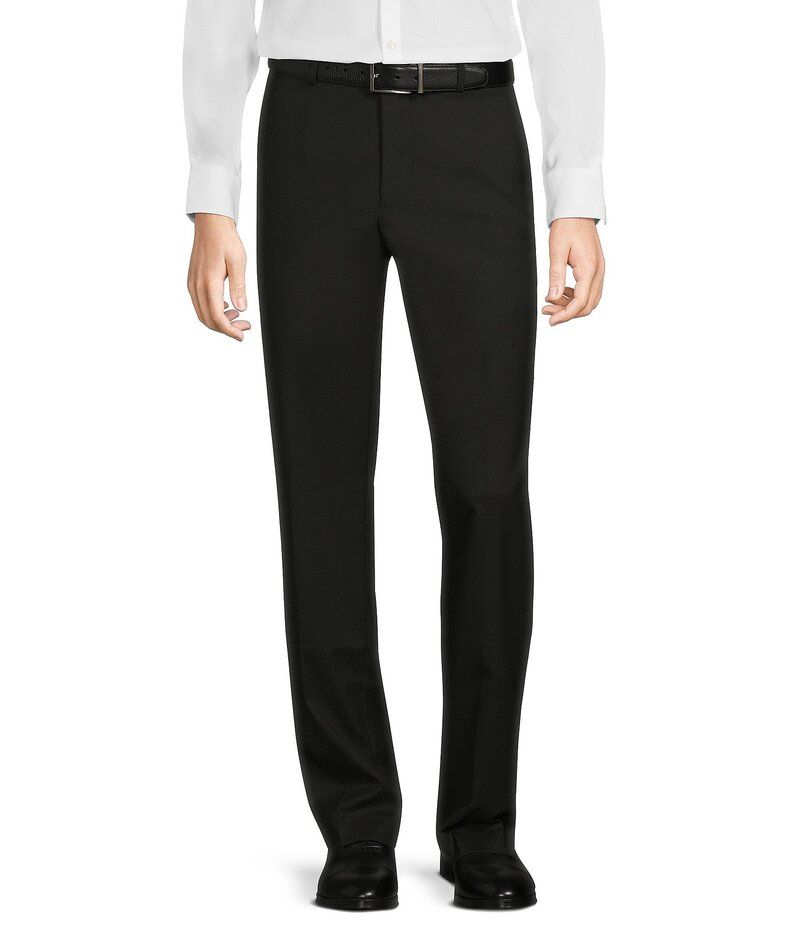 ムラノ メンズ ボトムス カジュアルパンツ スリムフィット パンツ Murano Wardrobe Essentials Alex Slim Fit TekFit Waistband Suit Separates Flat Front Dress Pants