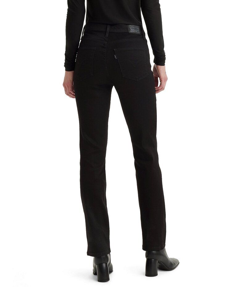 リーバイス レディース ボトムス デニムパンツ ストレート ジーンズ LevisR 724 High Rise Straight Leg Jeans Soft Black ブラック リーバイス レディース ボトムス デニムパンツ ストレート ジーンズ LevisR 724 High Rise Straight Leg Jeans Soft Black ブラック