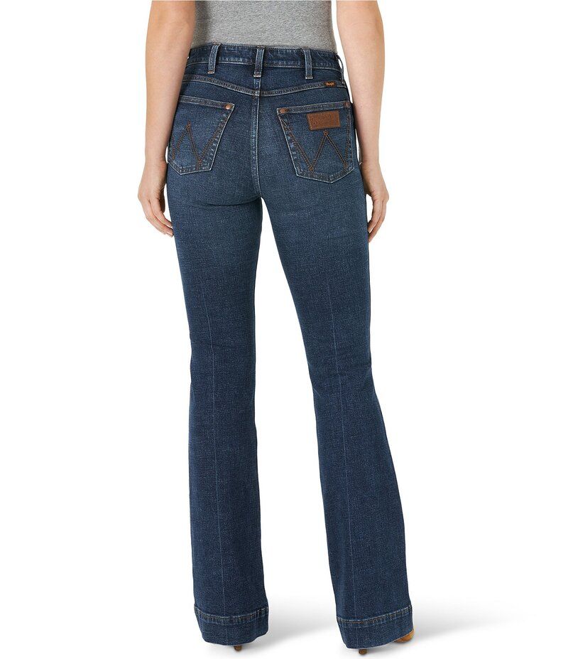 ラングラー レディース ボトムス デニムパンツ ジーンズ WranglerR High Rise Trouser Flare Jeans Sara