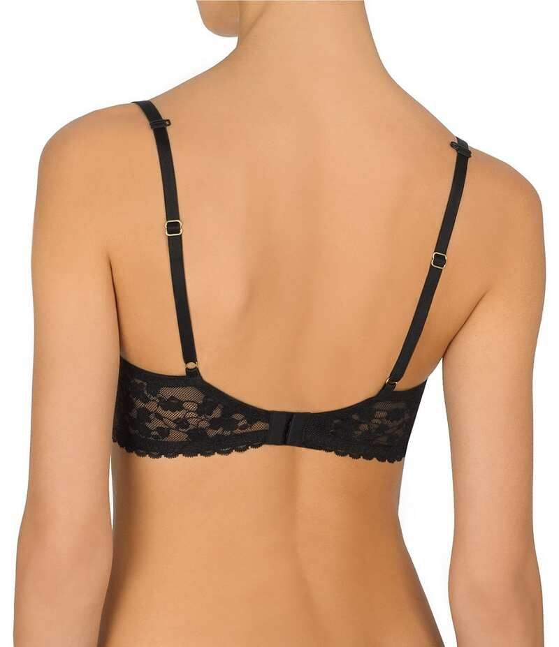 ナトリ レディース アンダーウェア ブラジャー Natori Cherry Blossom Convertible Contour Underwire Bra Black ブラック