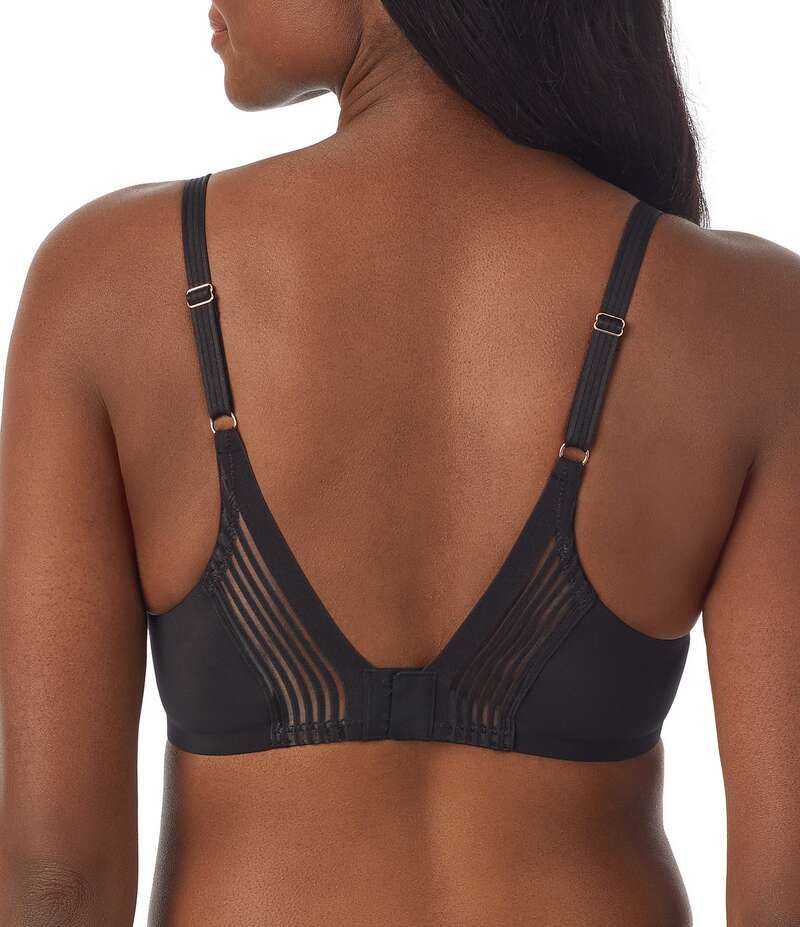 レミステレー レディース アンダーウェア ブラジャー Tシャツ Le Mystere Second Skin Back Smoother TShirt Bra Black ブラック