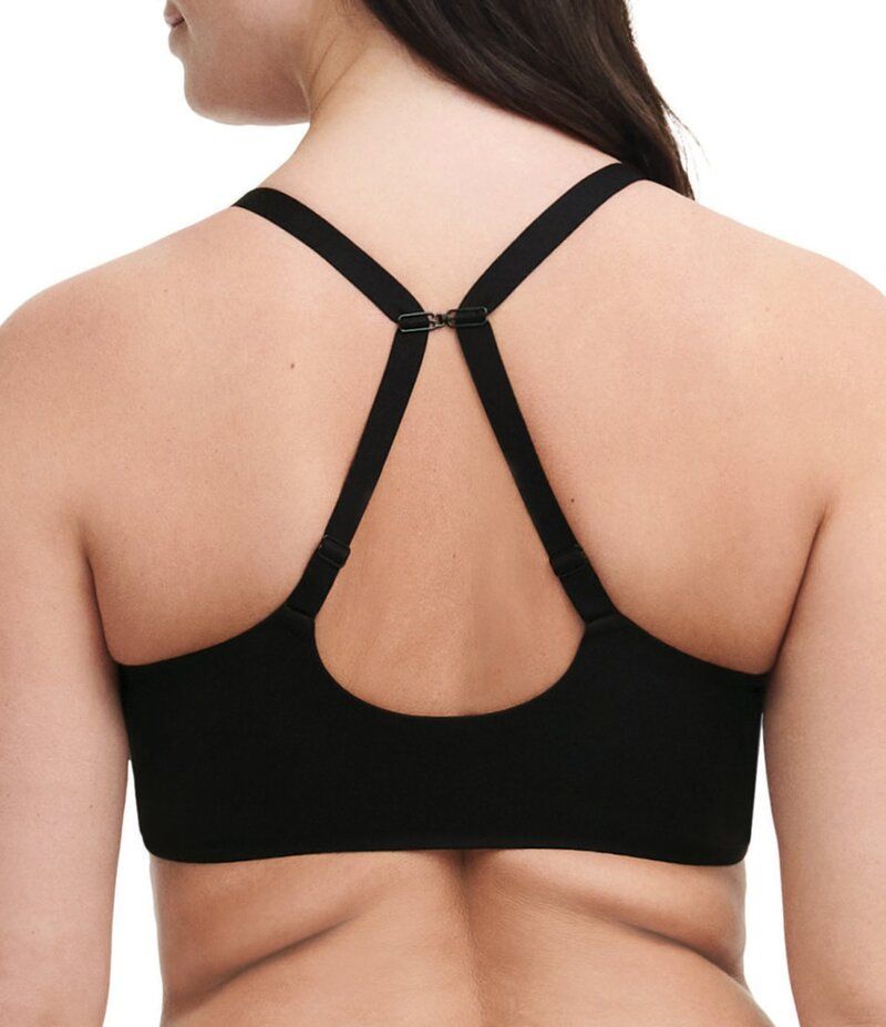 シャントル レディース アンダーウェア ブラジャー Chantelle Front Closure Molded Underwire Bra Black ブラック