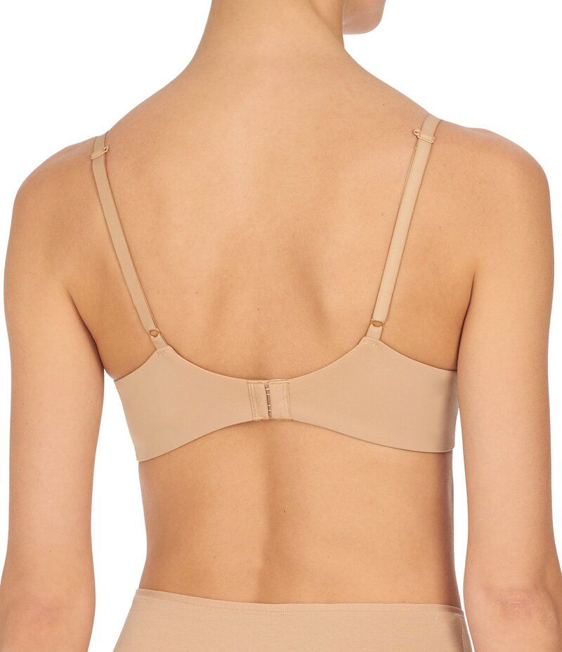 ナトリ レディース アンダーウェア ブラジャー ミニ Natori Minimal Convertible PushUp Bra Cafe