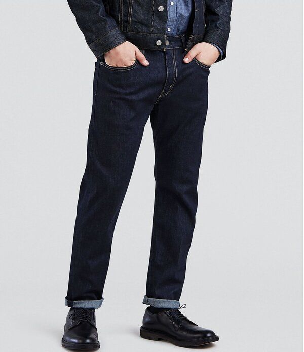 リーバイス メンズ ボトムス デニムパンツ テーパードフィット ジーンズ LevisR 502 Regular Tapered Fit Jeans Dark Hollow