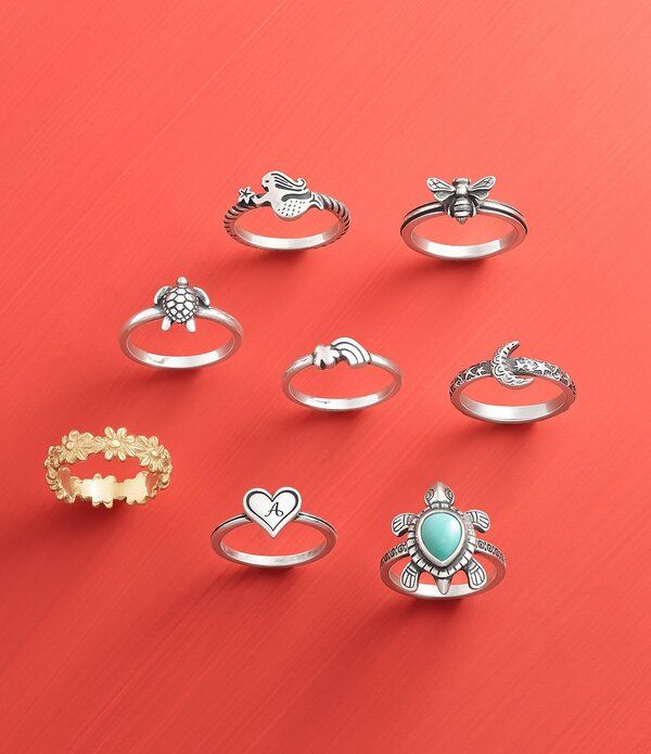 ジェームズ エイヴリー レディース アクセサリー 指輪 James Avery Turtle Ring Turquoise ターコイズ