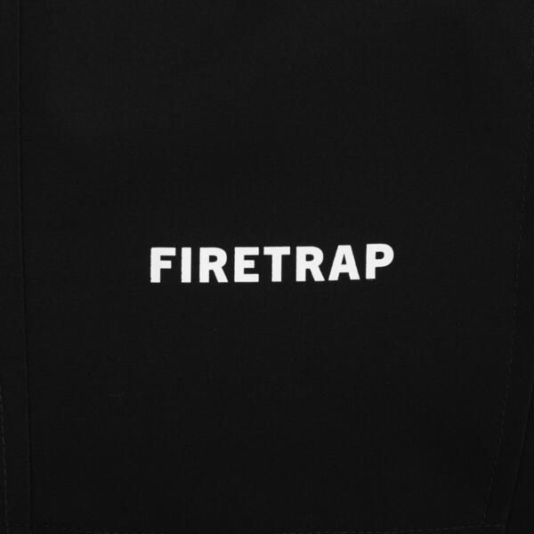 ファイヤートラップ メンズ アウター ジャケット・ブルゾン Firetrap Light weight Jacket Mens Black ブラック