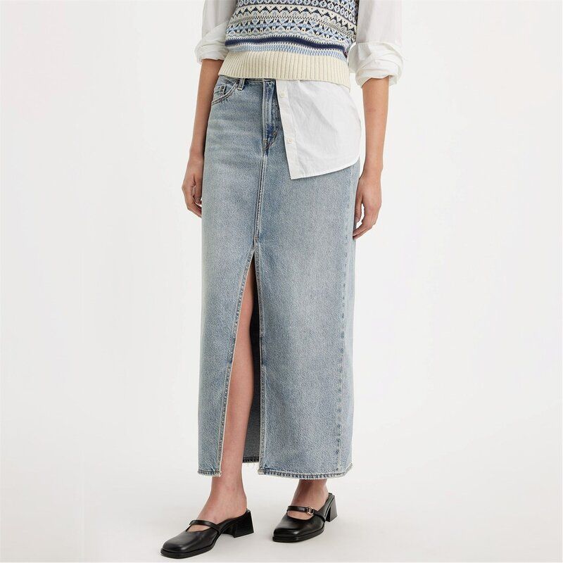 リーバイス レディース ボトムス スカート Levis Column Skirt Ld43 Please Hold