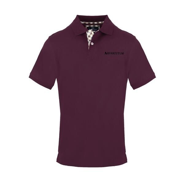 アクアスキュータム メンズ トップス ポロシャツ Aquascutum Polo Sn99 Red レッド
